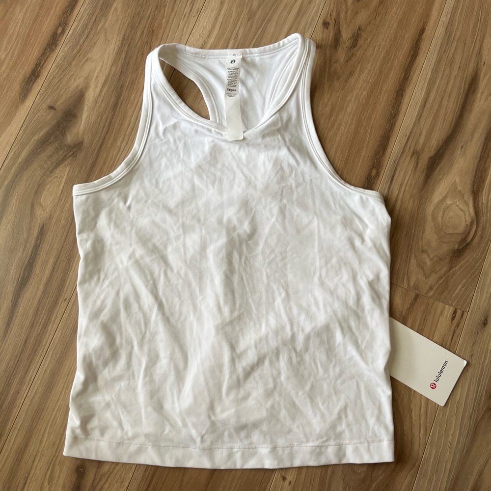 lululemon athletica White Racerback Tank